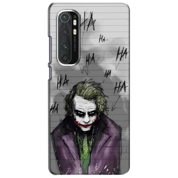 Чехол с рисунком «Joker клоун» для Xiaomi Mi Note 10 Lite Чехол с рисунком «Joker клоун» для Xiaomi Mi Note 10 Lite