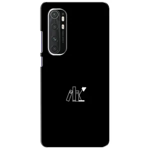 Чехол с картинками на черном фоне для Xiaomi Mi Note 10 Lite (Книжки)