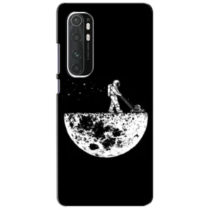 Силиконовый Чехол с принтом "Космонавты" на Xiaomi Mi Note 10 Lite (Космонавт)