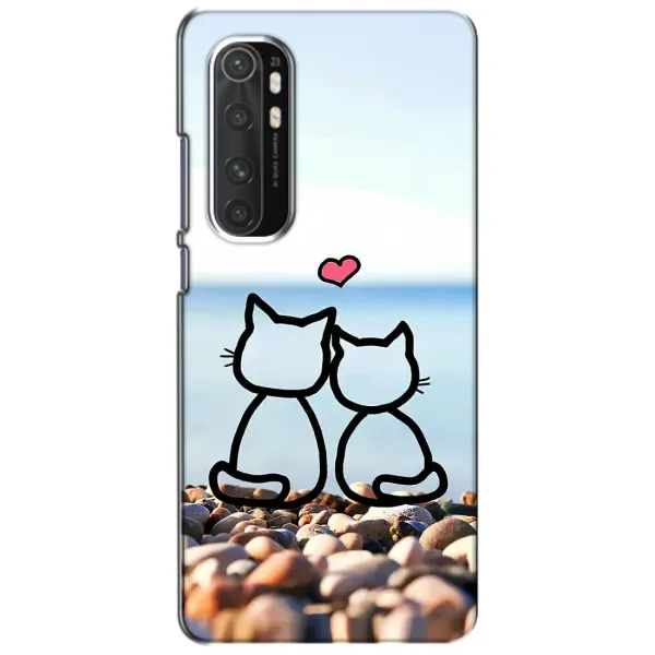Чехол с рисунком «Котейки» для Xiaomi Mi Note 10 Lite Чехол с рисунком «Котейки» для Xiaomi Mi Note 10 Lite