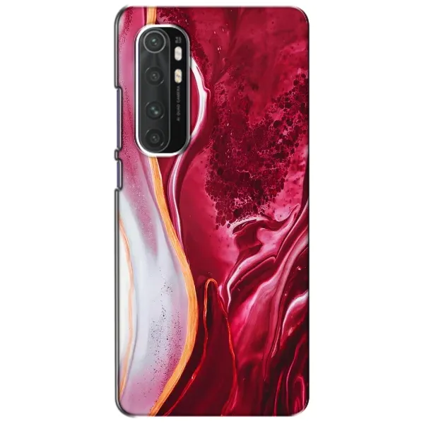 Чехол с рисунком «Красный мрамор» для Xiaomi Mi Note 10 Lite Чехол с рисунком «Красный мрамор» для Xiaomi Mi Note 10 Lite