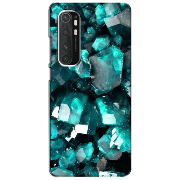 Чехол с рисунком «Кристалы» для Xiaomi Mi Note 10 Lite