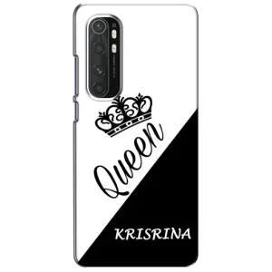 Именные Женские Чехлы для Xiaomi Mi Note 10 Lite (KRISTINA)