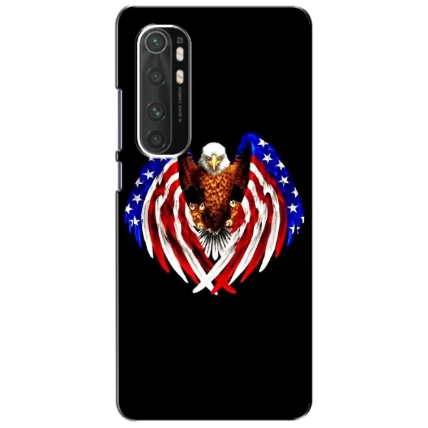 Чехол с рисунком «Крылья США» для Xiaomi Mi Note 10 Lite