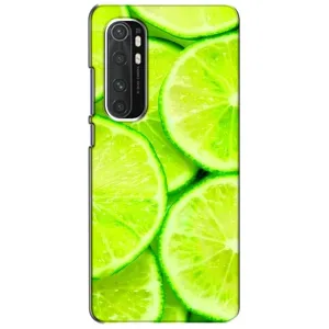 Чохол з зображенням смачної їжі для Xiaomi Mi Note 10 Lite (Лайм)