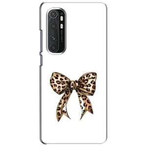 Чохол банти для Xiaomi Mi Note 10 Lite (Леопардовий бант)