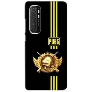 Чохол (TPU) з картинкою "Лого Пабг" на Сяомі Нот 10 Лайт (Логотип PUPG)