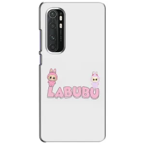 Чехол с принтом Лабубу для Xiaomi Mi Note 10 Lite (Логотип Лабубу)