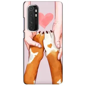 Чехол (ТПУ) Милые собачки для Xiaomi Mi Note 10 Lite (Любовь к собакам)