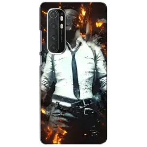Чохол з картинкою "Герой Pubg" на Xiaomi Mi Note 10 Lite (Man Пубг)