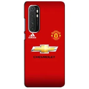 Силиконовые Чехлы принт Футбол на Xiaomi Mi Note 10 Lite (Man United)