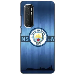 Силиконовые Чехлы принт Футбол на Xiaomi Mi Note 10 Lite (ManCity)