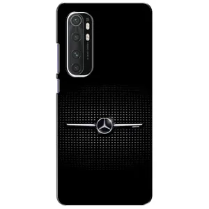 Силиконовый бампер с картинкой машины на Xiaomi Mi Note 10 Lite (Mercedes)
