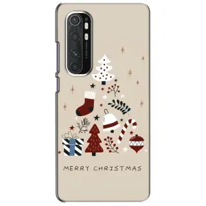 Чохол Санта Клаус для Xiaomi Mi Note 10 Lite (Merry Christmas)