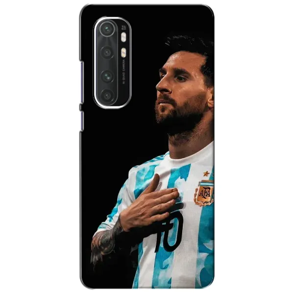 Чехол с рисунком «Месси Капитан» для Xiaomi Mi Note 10 Lite