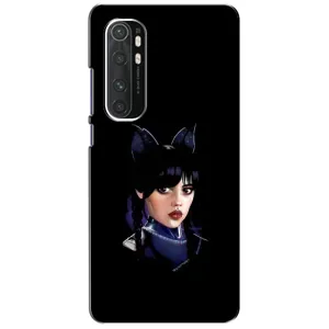 Чехлы с принтом Уэнсдей на Xiaomi Mi Note 10 Lite (Милая Уэнсдей)