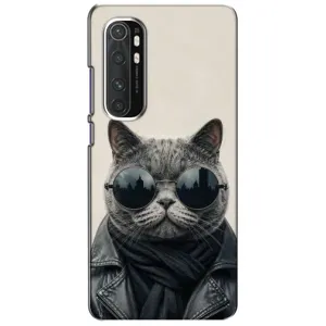 Чехол на тематику: Коты для Xiaomi Mi Note 10 Lite (Модный кот)