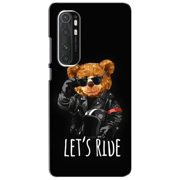 Чехол с рисунком «Модный Мишка» для Xiaomi Mi Note 10 Lite Чехол с рисунком «Модный Мишка» для Xiaomi Mi Note 10 Lite