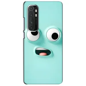 Силиконовые Чехлы (смешные стикеры) для Xiaomi Mi Note 10 Lite (Забавное мятное лицо)