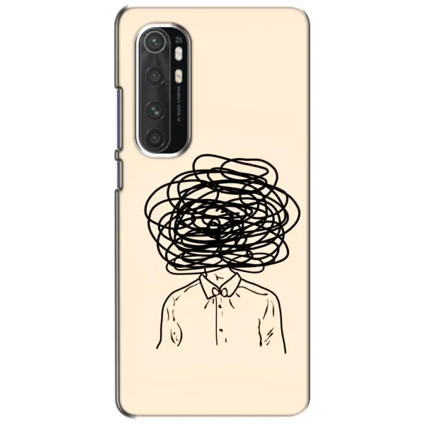 Чехол с рисунком «Мысли» для Xiaomi Mi Note 10 Lite Чехол с рисунком «Мысли» для Xiaomi Mi Note 10 Lite