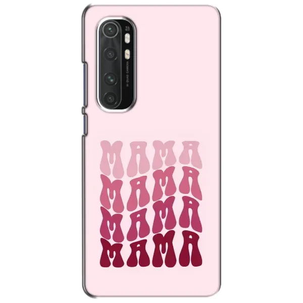 Чехол с рисунком «Надпись мама» для Xiaomi Mi Note 10 Lite Чехол с рисунком «Надпись мама» для Xiaomi Mi Note 10 Lite