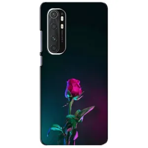 Чохли з принтом Троянд для Xiaomi Mi Note 10 Lite (Нічна троянда)