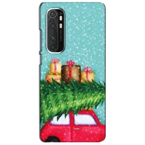 Чехол Новогодняя Елка на Xiaomi Mi Note 10 Lite (Новогодние подарки)