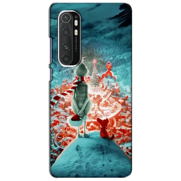 Чохол з малюнком «Новорічний Грінч» для Xiaomi Mi Note 10 Lite Чохол з малюнком «Новорічний Грінч» для Xiaomi Mi Note 10 Lite