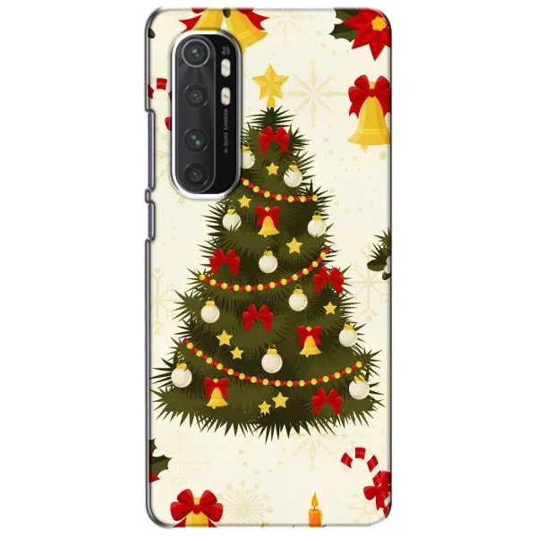 Чехол с рисунком «Новогодний принт» для Xiaomi Mi Note 10 Lite Чехол с рисунком «Новогодний принт» для Xiaomi Mi Note 10 Lite