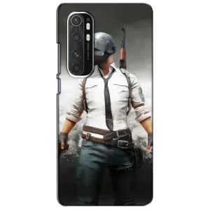 Чохол з картинкою "Герой Pubg" на Xiaomi Mi Note 10 Lite (Пабг)