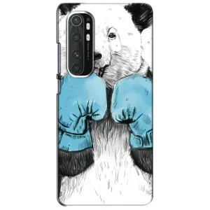 Чехлы с Пандами на Xiaomi Mi Note 10 Lite (Панда боксер)
