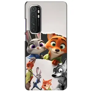 Силиконовый чехол с принтом Зоотрополіс для Xiaomi Mi Note 10 Lite (Персонажи Зоо)