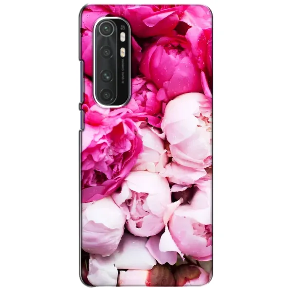 Чехол с рисунком «Пионы» для Xiaomi Mi Note 10 Lite Чехол с рисунком «Пионы» для Xiaomi Mi Note 10 Lite