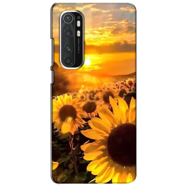 Чехол с рисунком «поле подсолнухов» для Xiaomi Mi Note 10 Lite