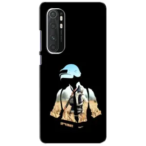 Чохол з картинкою "Герой Pubg" на Xiaomi Mi Note 10 Lite (Пубг мен)