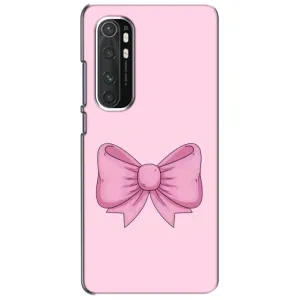 Чохол банти для Xiaomi Mi Note 10 Lite (Рожевий бантик)