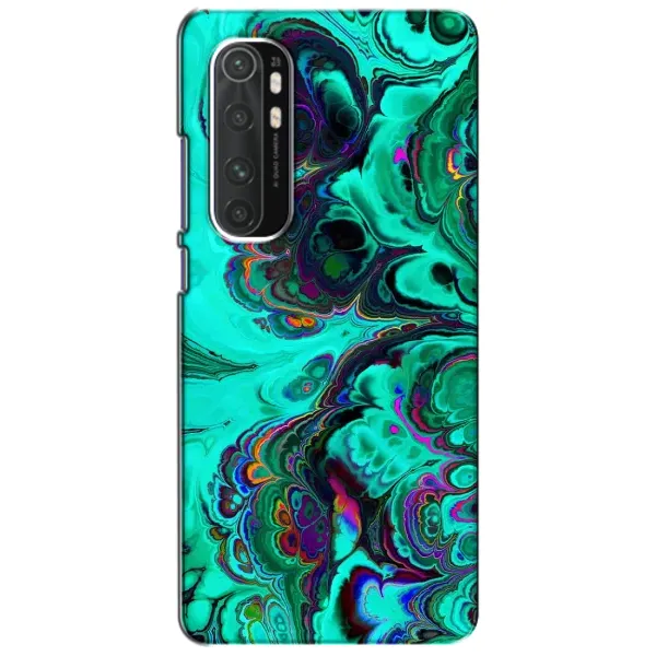 Чехол с рисунком «Салатный мрамор» для Xiaomi Mi Note 10 Lite Чехол с рисунком «Салатный мрамор» для Xiaomi Mi Note 10 Lite