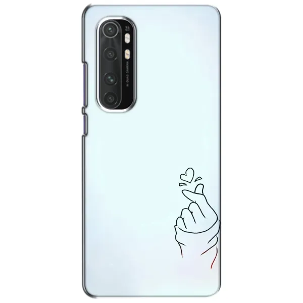 Чехол с рисунком «Сердце на голубом» для Xiaomi Mi Note 10 Lite