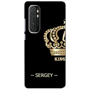 Чохли з чоловічими іменами для Xiaomi Mi Note 10 Lite (SERGEY)