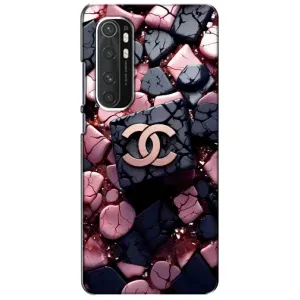Чехол (Dior, Prada, YSL, Chanel) для Xiaomi Mi Note 10 Lite (Шанель)