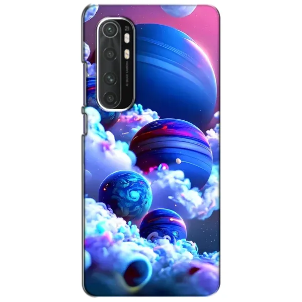 Чехол с рисунком «Синие планеты» для Xiaomi Mi Note 10 Lite Чехол с рисунком «Синие планеты» для Xiaomi Mi Note 10 Lite