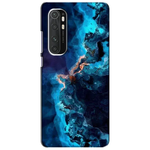 Чехол с рисунком «Синий мрамор» для Xiaomi Mi Note 10 Lite Чехол с рисунком «Синий мрамор» для Xiaomi Mi Note 10 Lite