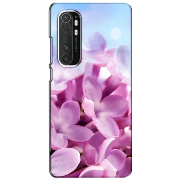 Чехол с рисунком «Сиреневые цветы» для Xiaomi Mi Note 10 Lite Чехол с рисунком «Сиреневые цветы» для Xiaomi Mi Note 10 Lite