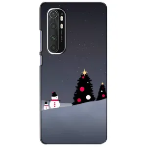 Чехлы на Новый Год Xiaomi Mi Note 10 Lite (Снеговички)