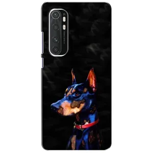 Бампер для Xiaomi Mi Note 10 Lite с картинкой "Песики" (Собака Мопс)