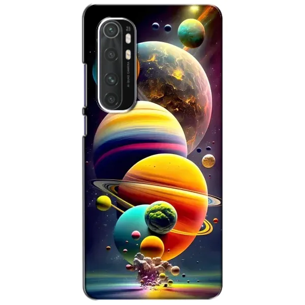 Чехол с рисунком «Солнечна система» для Xiaomi Mi Note 10 Lite