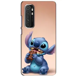 Чехол с рисунком Стич для Xiaomi Mi Note 10 Lite (Стич с шоколадом)