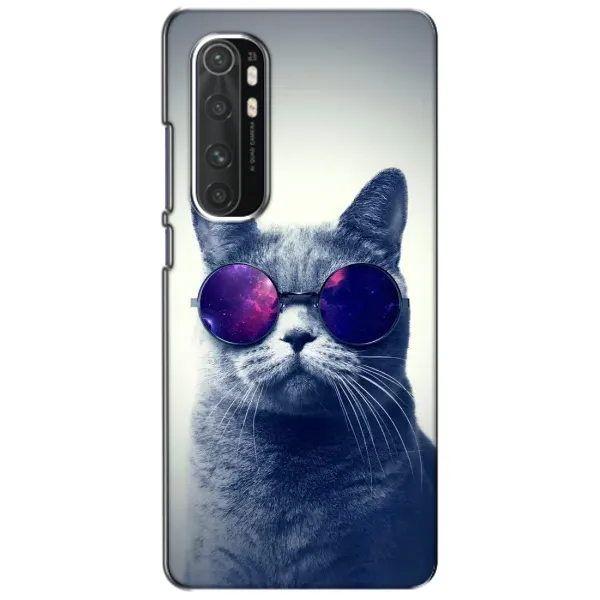 Чехол с рисунком «Стильный КОТ» для Xiaomi Mi Note 10 Lite Чехол с рисунком «Стильный КОТ» для Xiaomi Mi Note 10 Lite