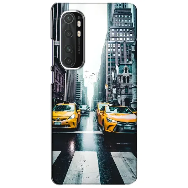 Чехол с рисунком «Такси» для Xiaomi Mi Note 10 Lite Чехол с рисунком «Такси» для Xiaomi Mi Note 10 Lite
