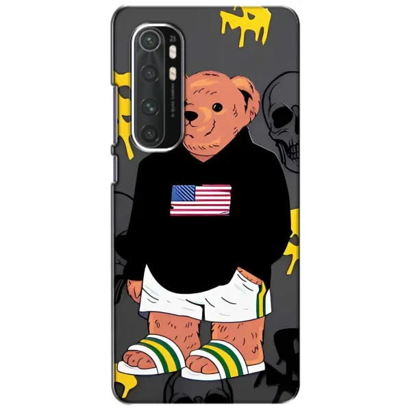 Чехол с рисунком «Teddy USA» для Xiaomi Mi Note 10 Lite Чехол с рисунком «Teddy USA» для Xiaomi Mi Note 10 Lite